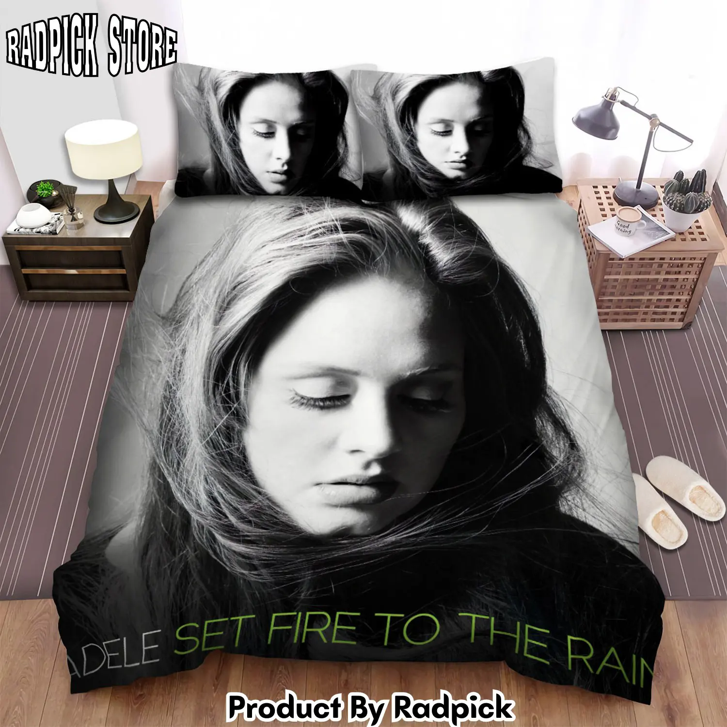Radpick adele set fire to the rain bed sheets spread comforter duvet cover bedding sets rp3278899